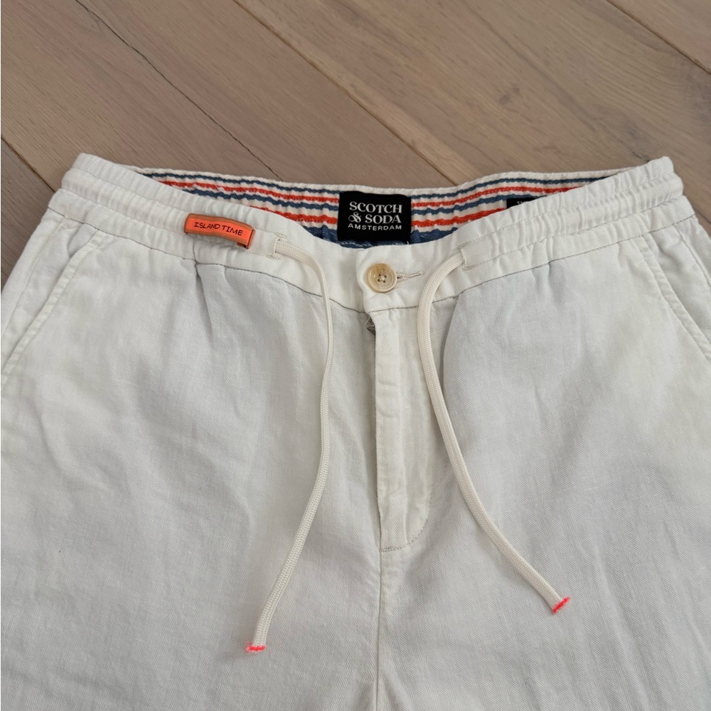 Scotch & Soda cotton linen pants